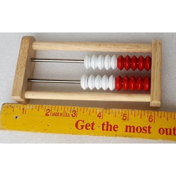 hand2mind Mini Rekenrek 20-Bead Math Counting Frame Tool for Early Learning - Picture 7 of 10